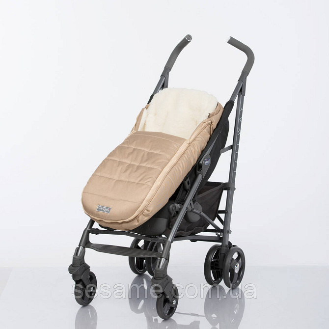 Конверт-Кокон на овчине Baby XS ДоРечі Бежевый Харків - фото 3