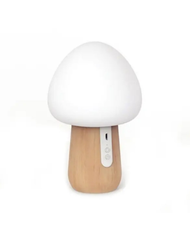 Б/У Детский LED ночник AsDlg «Гриб» RGB, силиконовый, аккумуляторный, USB-зарядка, настольный Киев