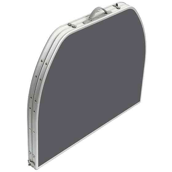 Стол Bo-Camp Case Model Oval 120x80 cm Grey (1404415) Винница