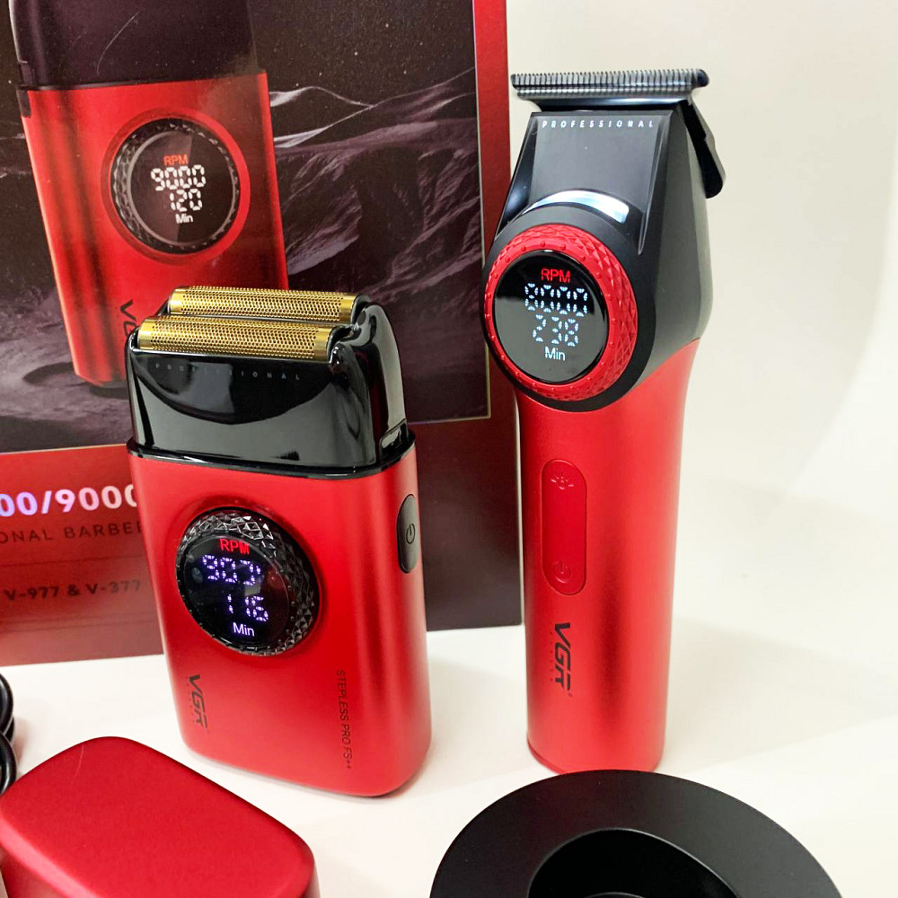 Професійна машинка для стрижки волосся VGR, Машинка-тример для стрижки бездротова ZG-71 Львів - фото 4