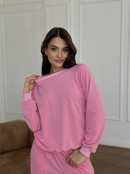 Женский спортивный костюм с широкими штанами Барби XS/S Харьков - изображение 9