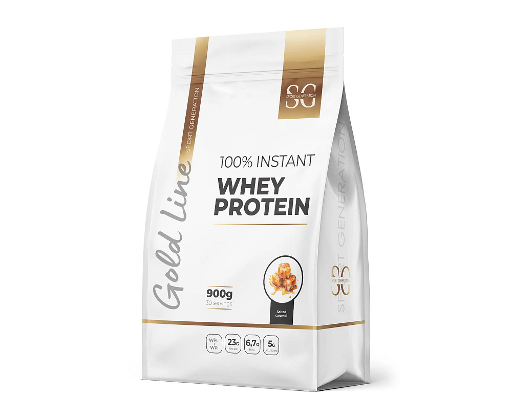 Протеїн Sport Generation 100% Instant Whey Protein 900 г, salted caramel Луцьк - фото 1