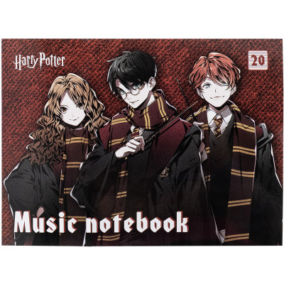 Тетрадь Kite для нот Harry Potter А5, 20 листов (HP25-405) Винница - изображение 1