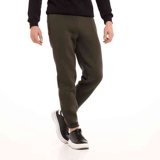 Чоловічі штани джогери з кишенями хакі Pobedov 007 ЗИМА Київ