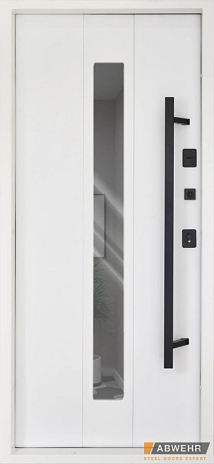 Двери уличные, модель 496 UFO BLACK ТЕРМОРАЗРЫВ 860 Киев - изображение 2