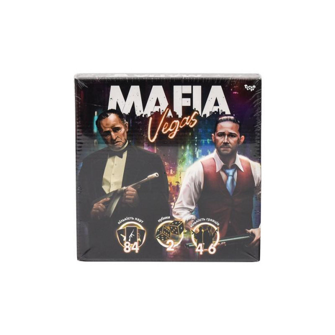 Розважальна гра "MAFIA. Vegas" укр (10), шт Київ - фото 1
