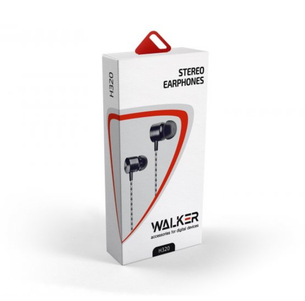 Навушники WALKER H320 AUX з мікрофоном чорний/сірий Житомир - фото 3