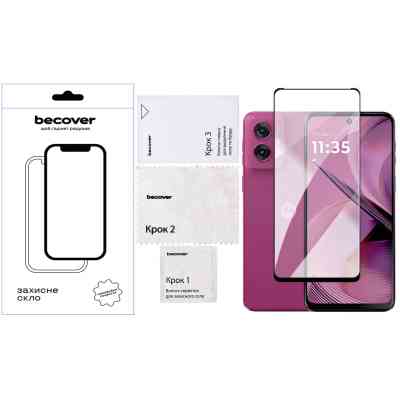 Скло захисне BeCover Motorola Moto G05 Black (713413) Вінниця