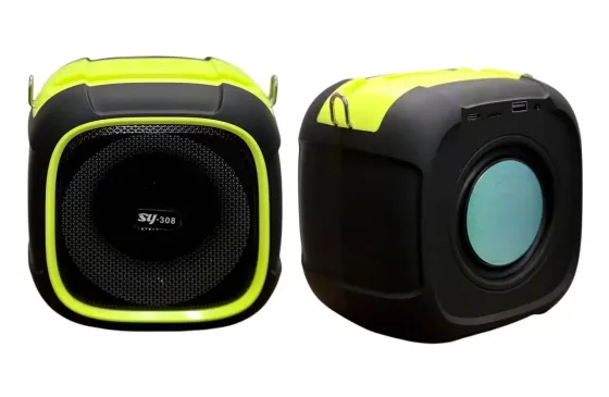Минидинамик Bluetooth SY-308 5ВТ, поддержка карты памяти TF, FM-приемник. встроенный аккумулятор Одесса