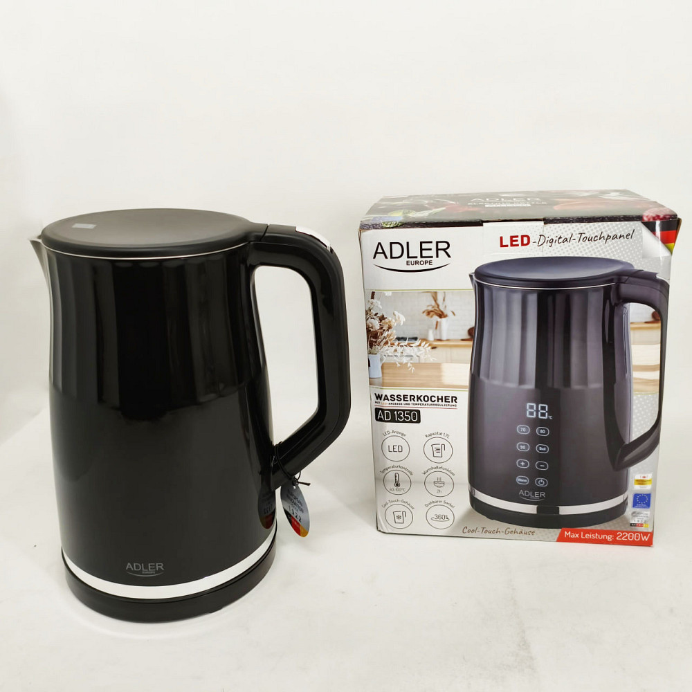 Потужний побутовий електрочайник, Електричний безшумний чайник з автоматичним відключенням IB-35 Львів - фото 6