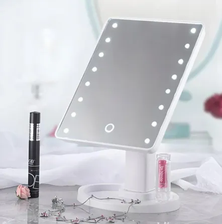 Дзеркало з підсвічуванням 16 LED ДЛЯ МАКІЯЖУ 5308 Київ - фото 6