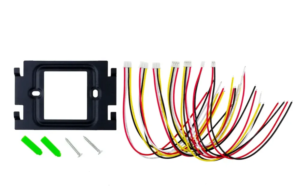 Комплект домофона 7 дюймів із викличною панеллю зі зчитувачем карток в офіс SEVEN DP-7575/02Kit white Київ - фото 9