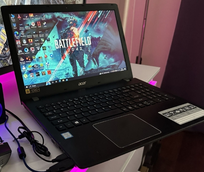 Швидкий ігровий Ноутбук: ASER 15 / FULL HD / i7-7500U/12Gb. SSD256Gb. HD620. Київ - фото 5