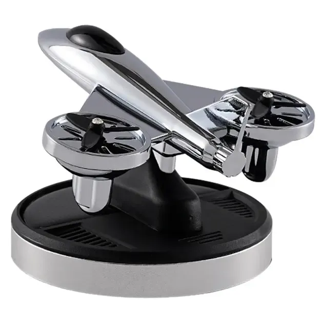 Ароматизатор на солнечных батареях в машину Самолет истребитель с турбинами Коломыя - изображение 4