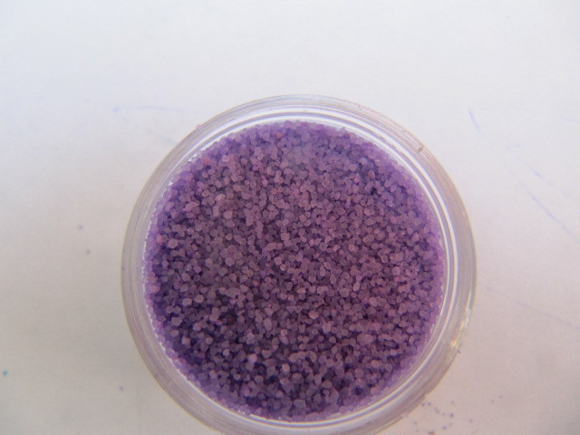 Оксамитовий пісок бузковий 5г Київ - фото 1