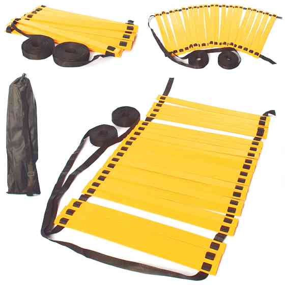 Координационная лестница MS 3332-2, 10 метров, 20 перекладин Винница