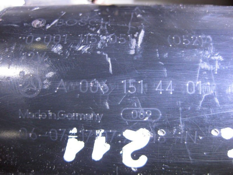 Mercedes-Benz  A0061514401 Стартер для двигунів OM642 V6 3.0 cdi M275 M285 V12 6.0л Одесса - изображение 3