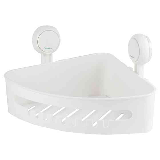 Кошик на вакуумних присосках кутовий s42 255×255×105 мм AQUATICA (9784293) Київ