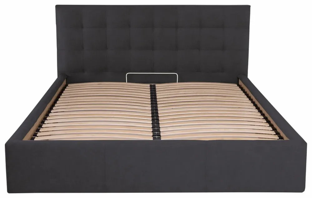 Кровать Двуспальная Chester Comfort 160 х 190 см Мисти Dark Grey С подъемным механизмом и нишей для белья Темно-серый Днепр - изображение 20
