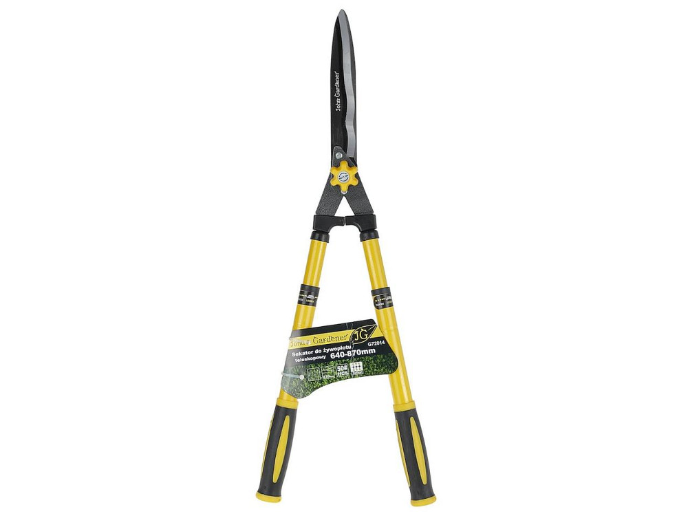 Кущоріз для живоплоту "JohnGardener"  з телескопічними ручками  200 / 640-870мм Стрый - изображение 12