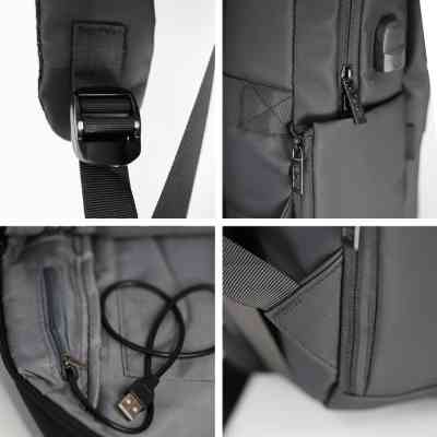 Рюкзак туристический NikiBo Quest 16л чорний (30011705-01) Винница