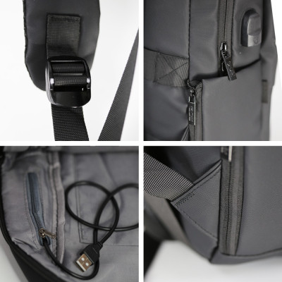 Рюкзак туристичний NikiBo Quest 16л чорний (30011705-01) Вінниця - фото 4