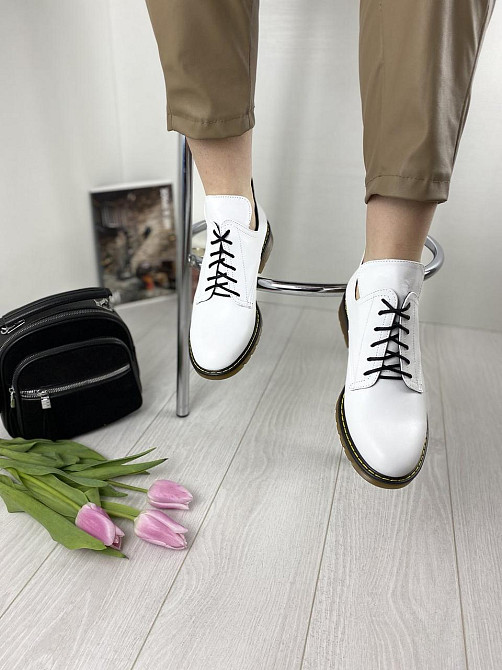 Sothby 's Туфлі жіночі Sothby 's M-373 білі (весна-осінь, шкіра натуральна) (3110) Коломия - фото 8