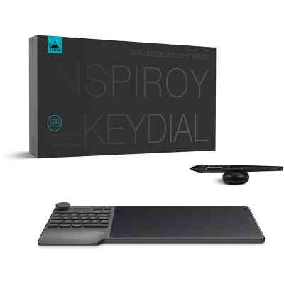 Графический планшет Huion Inspiroy Keydial KD200 (KD200) Винница