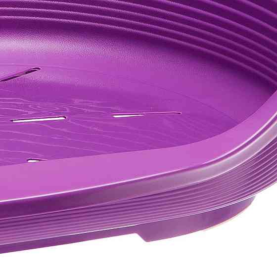 Пластиковый лежак для котов и собак Ferplast Siesta Deluxe (Ферпласт Сиеста Делюкс) 82 х 59.5 х h 25 см - SIESTA DELUXE 8, Фиолетовый Запорожье