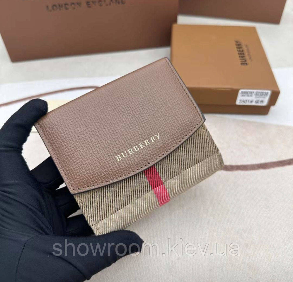 Жіночий невеликий гаманець (2601) коричневий Київ - фото 3