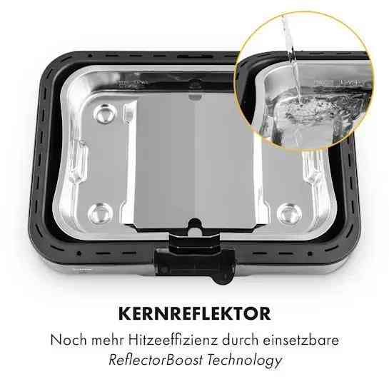 Электрический гриль Klarstein Grill core 1900 + 800 Вт двойной нагревательный элемент Германия Ровно