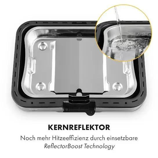 Электрический гриль Klarstein Grill core 1900 + 800 Вт двойной нагревательный элемент Германия Ровно - изображение 5