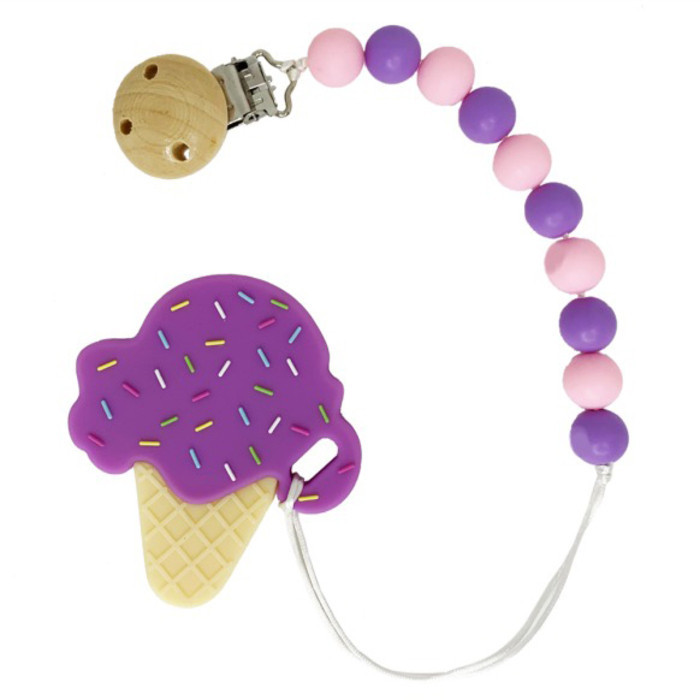 Силіконовий прорізувач "Морозиво" MGZ-0507(Violet) Вінниця - фото 1