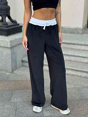 Жіночі повсякденні штани вільного крою турецький королівський велюр Одеса