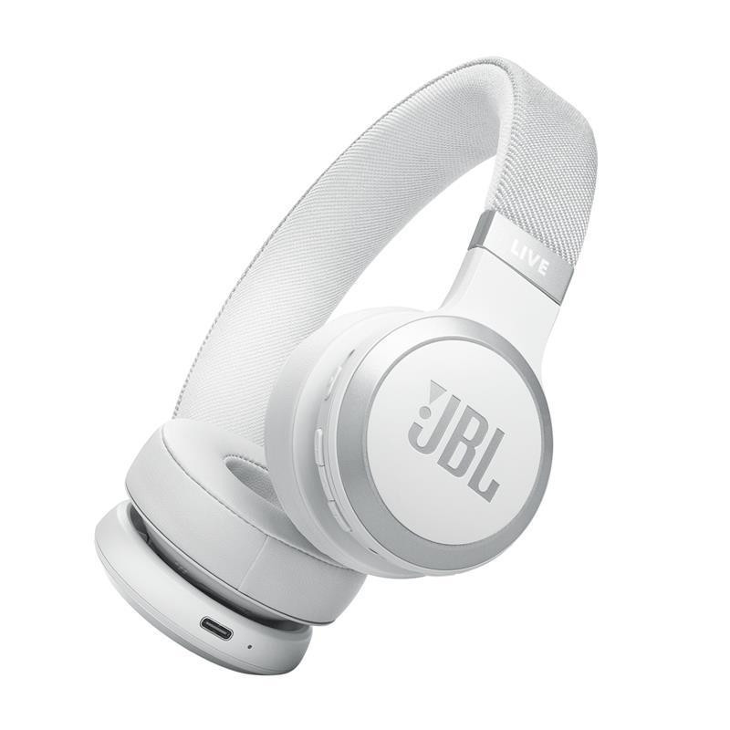 Bluetooth-гарнітура JBL Live 670NC White (JBLLIVE670NCWHT) ( Білий ) Харків - фото 1