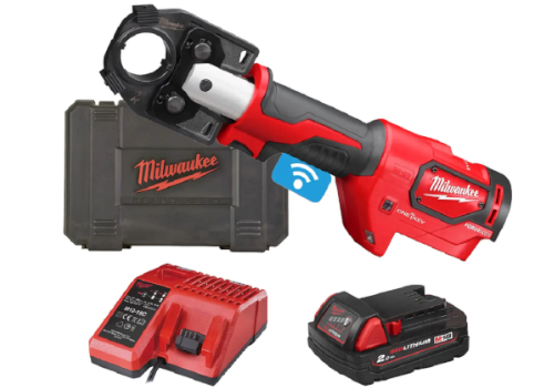 Обжимщик гидравлический аккумуляторный для кабелей MILWAUKEE, M18 HCCT-201CFORCE LOGIC 53 кН Одесса