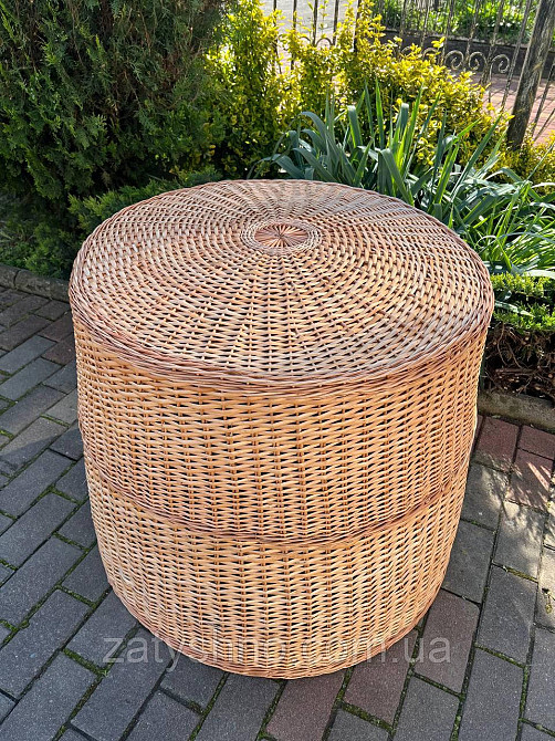 Большая плетеная люстра  из лозы Киев - изображение 7