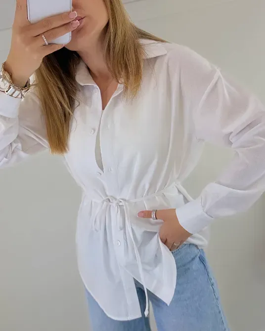 Жіноча лляна сорочка, розміри 42–52, 5 кольорів Одеса - фото 7