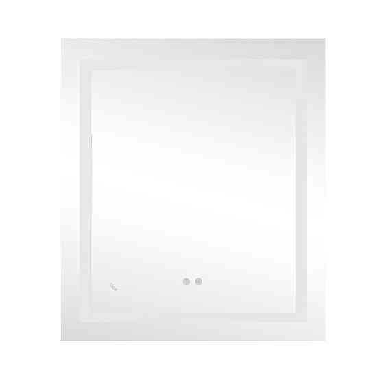 Дзеркало Lidz Kubis 700х800 з LED-підсвіткою Touch, з антизапотіванням, з диммером, рег. яскравості LD78LF9048070 Київ