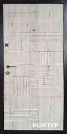 Двери квартирные, серия ТИП 12.2 модель 144 спил коньячный/крафт белый Киев