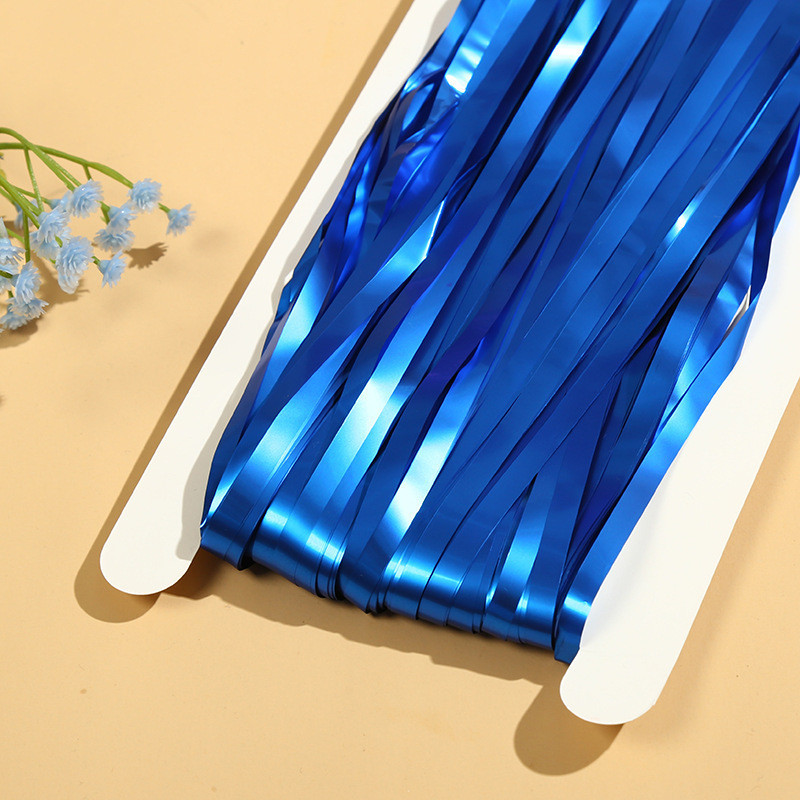 Дождик для фотозоны матовый 3 м на 1 м синий Киев - изображение 2