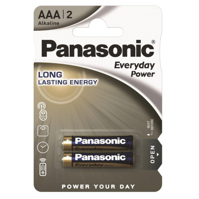 Батарейка Panasonic AAA LR03 Everyday Power * 2 (LR03REE/2BR) Вінниця - фото 1