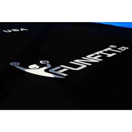 Батут Funfit 8ft (252см) синій з зовнішньою сіткою Киев