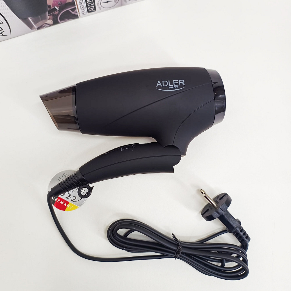 Электрический фен для профессионального использования Adler AD 2266 1400Вт, Фен для разных типов волос AY-23 Львов - изображение 4