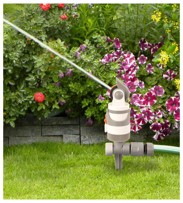 Дощувач круговий позиційний 4-х режимний ø27м BRADAS Польща Київ - фото 3