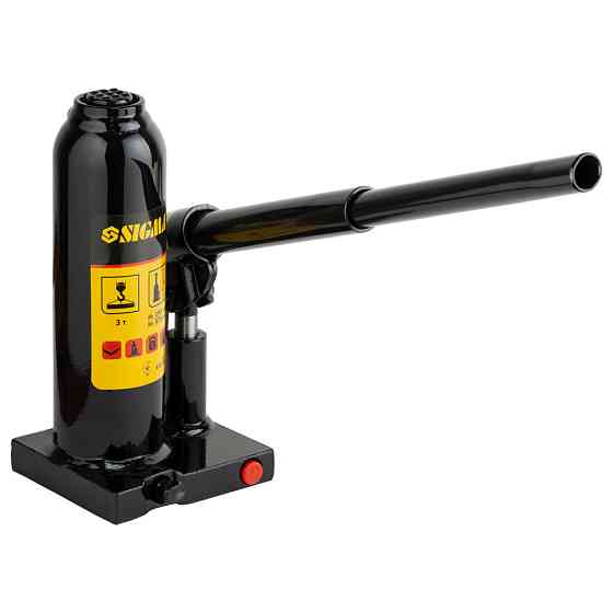 Домкрат гідравлічний пляшковий 3т H 193-373мм SIGMA (6101031) Київ