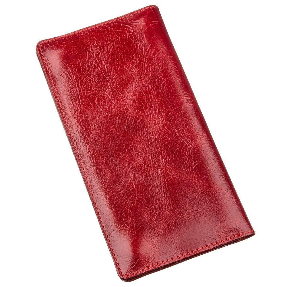 Бумажник женский вертикальный из кожи алькор SHVIGEL 16194 Красный Киев - изображение 2