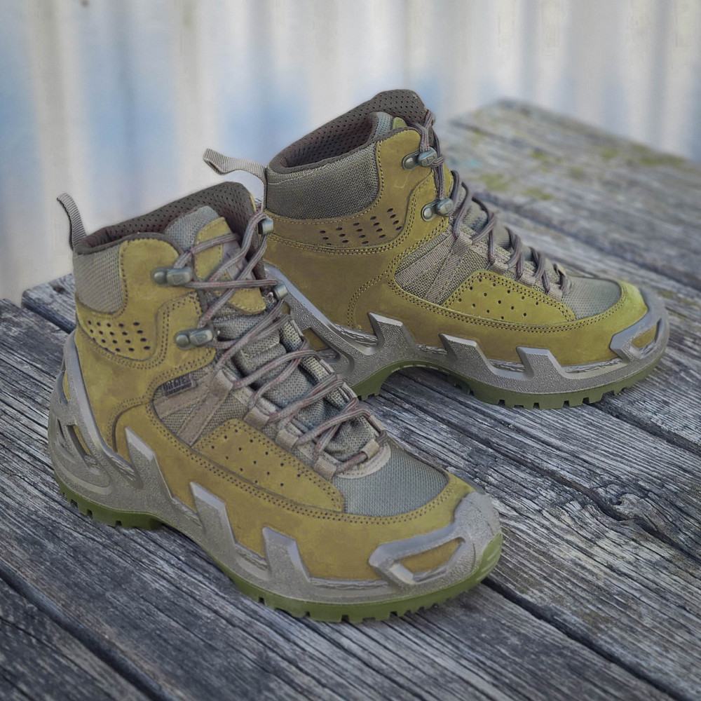 Черевики тактичні Vaneda 1192-1 мембрана GoreTex нубук хакі Запоріжжя - фото 3