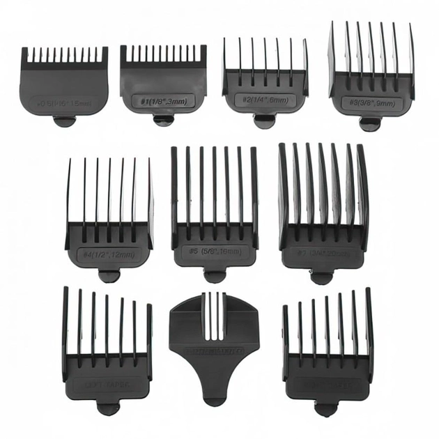 Машинка для стрижки волосся MAXTOP MP-4808 9 насадок, плаваюча головка, гострі леза 7678 Одеса - фото 5
