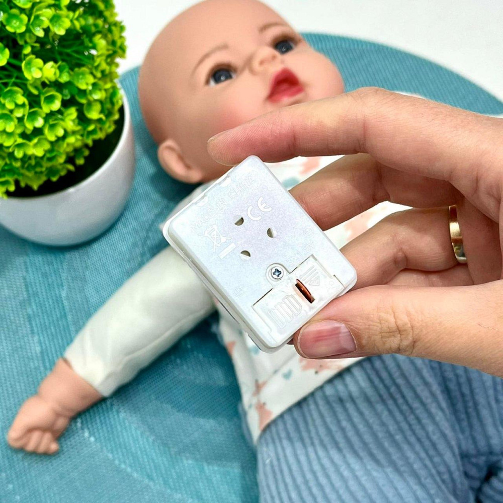 Лялька-пупс м'яконабивна з соскою та звуковими ефектами рус 44см Вид 2 (M 5924 І UA) Чернігів - фото 4